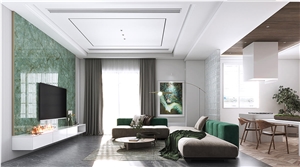 Emerald Green Sintered Stone Slab