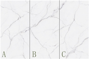 Ethan White Sintered Stone Slab