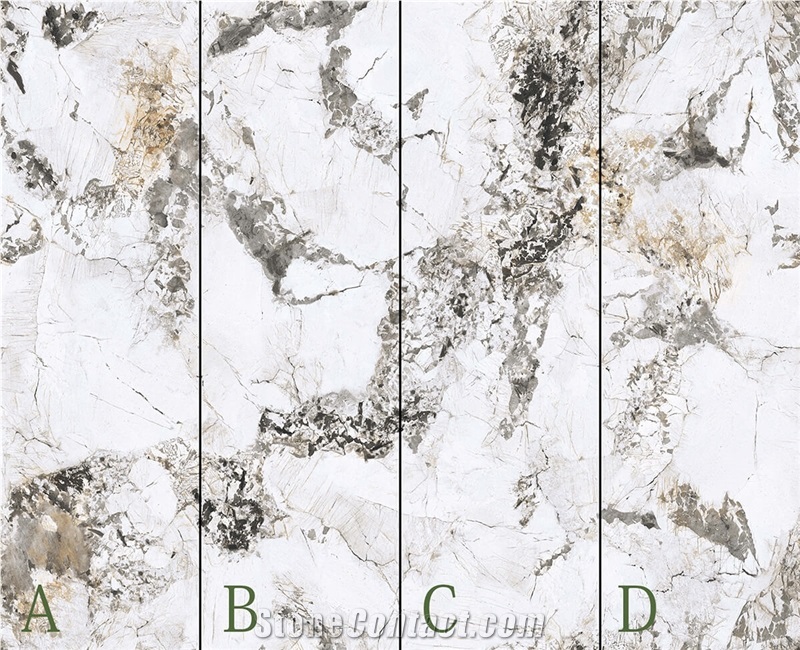 Fantasy White Sintered Stone Slab