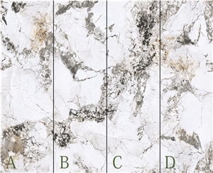 Fantasy White Sintered Stone Slab