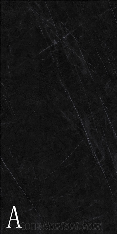 Fine Aurora Black Sintered Stone Slab