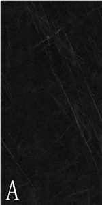 Fine Aurora Black Sintered Stone Slab