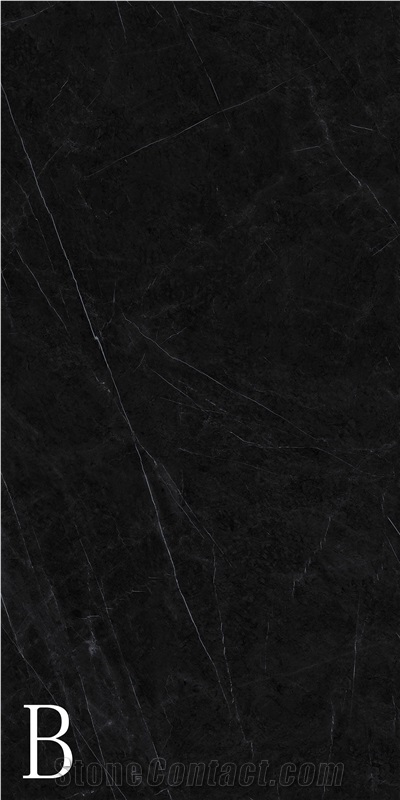 Fine Aurora Black Sintered Stone Slab