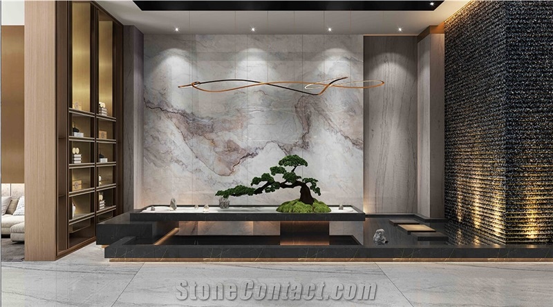 Grey Jade Sintered Stone Slab