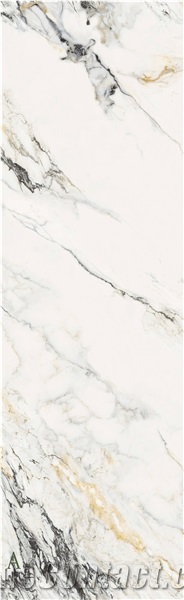 Himalaya White Polished Sintered Stone Slabs