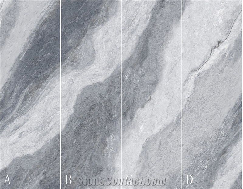 Kunsan Dusk Snow Sintered Stone Slab