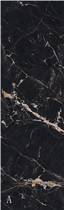 Madrid Golden Black Sintered Stone Slab