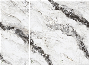 Mountain And Flowing Water Sintered Stone Slab