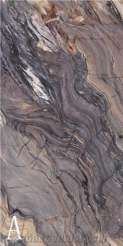 Ocean Wave Sintered Stone Slab