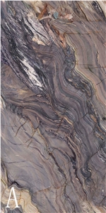 Ocean Wave Sintered Stone Slab