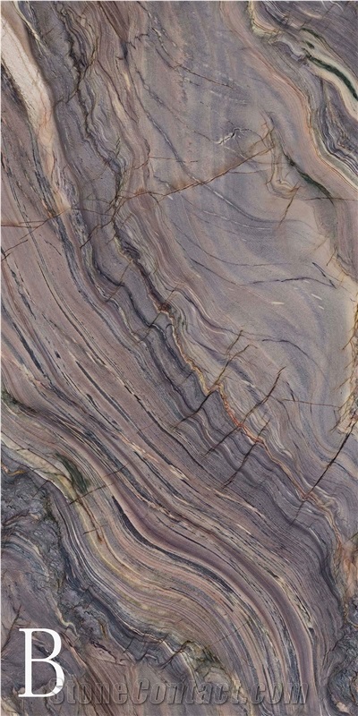 Ocean Wave Sintered Stone Slab