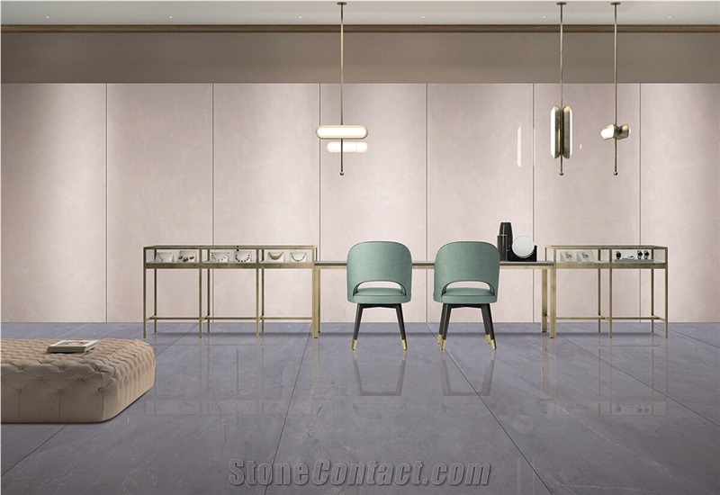Prada Dark Grey Sintered Stone Slab