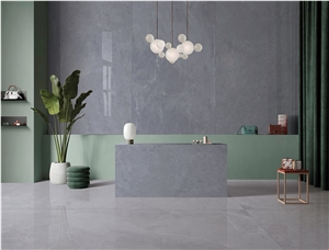 Prada Dark Grey Sintered Stone Slab