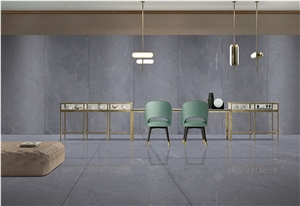 Prada Dark Grey Sintered Stone Slab