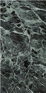 Prada Green Polished Sintered Stone Slab