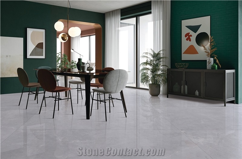 Prada Light Grey Sintered Stone Slab