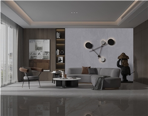 Prada Light Grey Sintered Stone Slab