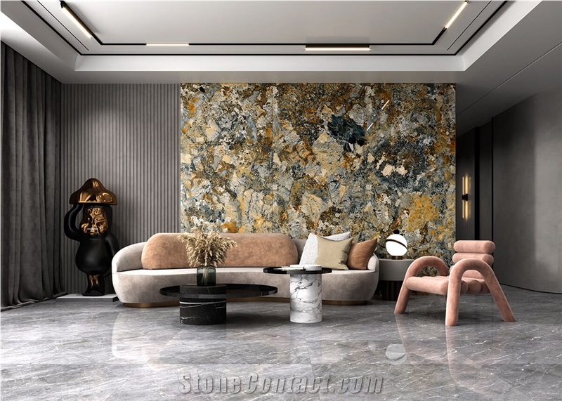 Red Cliff Sintered Stone Slab