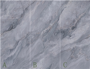 Sapphire Blue Sintered Stone Slab Sapphire Blue Sintered Stone Slab