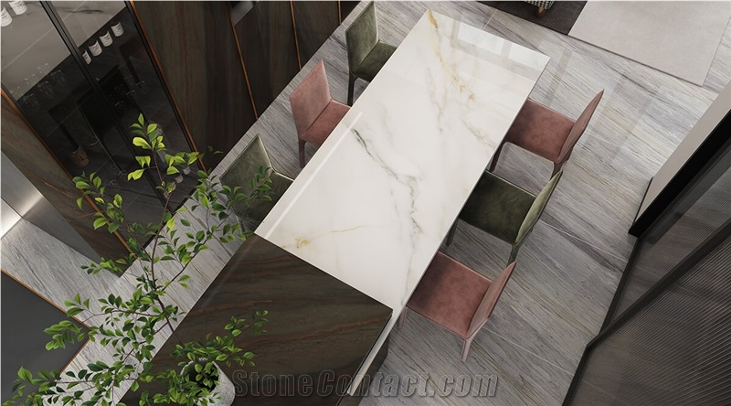 Superior Calacatta Gold Sintered Stone Slab