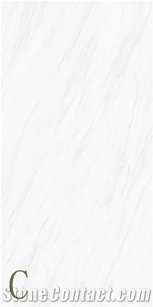 White Clouds Polished Sintered Stone Slabs