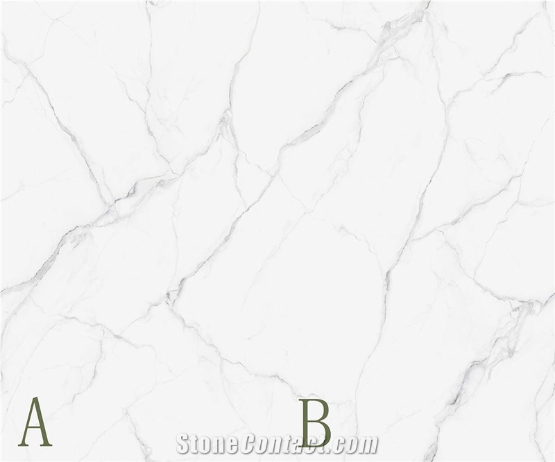 Zambia White Sintered Stone Slab