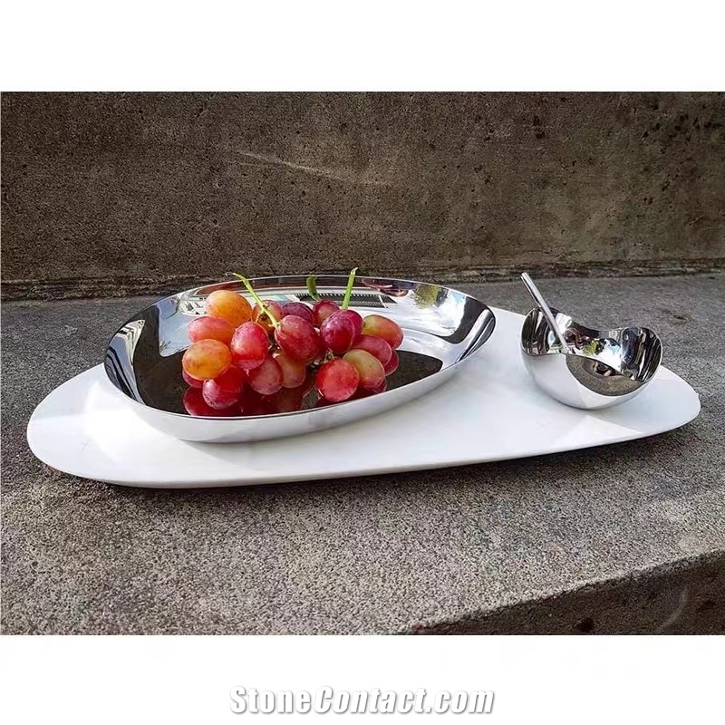 Marble Irregular Shape Plate