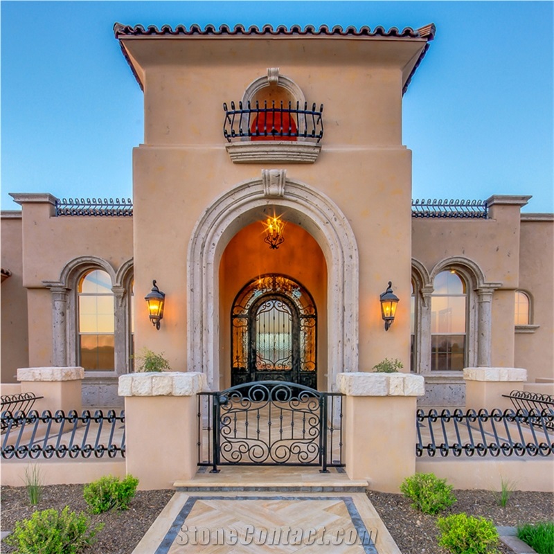 Portugal Beige Limestone Door Surrounding