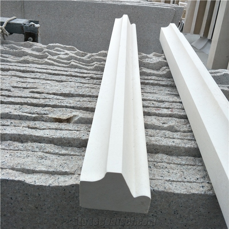 Sandy White Limestone Molding