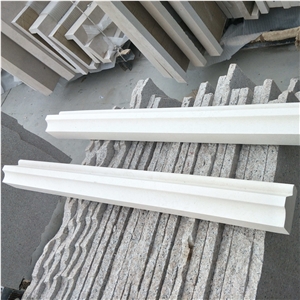 Sandy White Limestone Molding