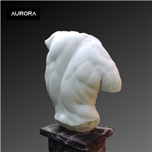 Strong Male Torso Sculpture