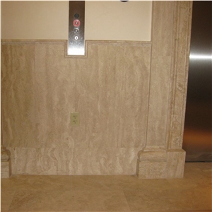 Travertine Lift Door Surround