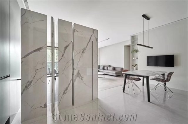 18Mm Polished Olympia White For Counter Floor Wall