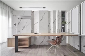 18Mm Polished Olympia White For Counter Floor Wall