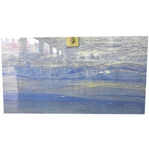 Brazil Azul Macaubas Quartzite With Blue Sky Veins