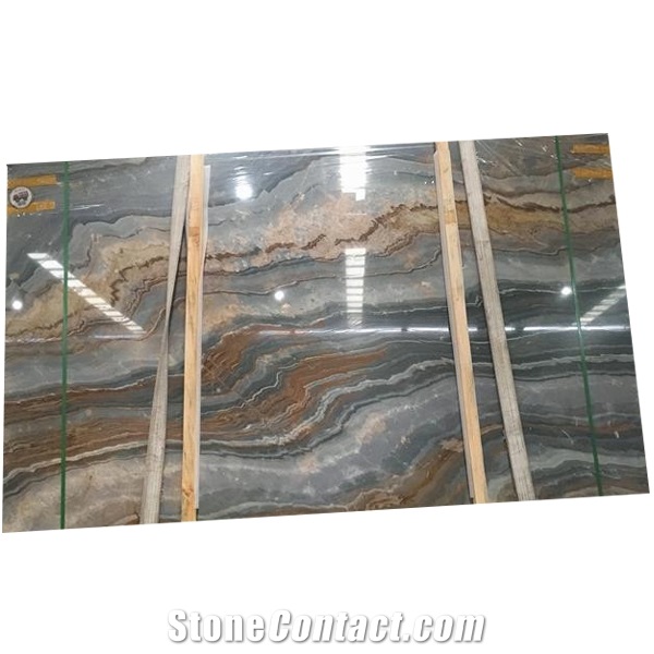 Chinese Book Matched Veins Lafite Impression Marble Slabs