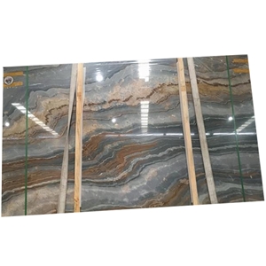 Chinese Book Matched Veins Lafite Impression Marble Slabs
