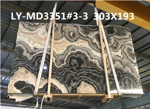 High Quality Polished Black Onyx For Countertop Decoration