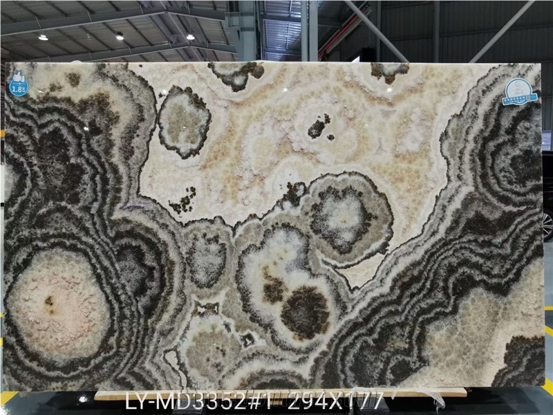 High Quality Polished Black Onyx For Countertop Decoration