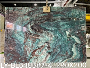 High Quality Polished Blue Velvet Quartzite