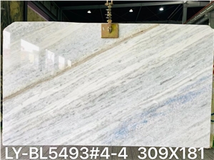 High Quality Polished Rainbow Blue Marble For Decoration