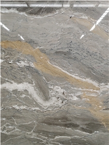 High Quality Polished Silver Shadow Quartzite For Countertop