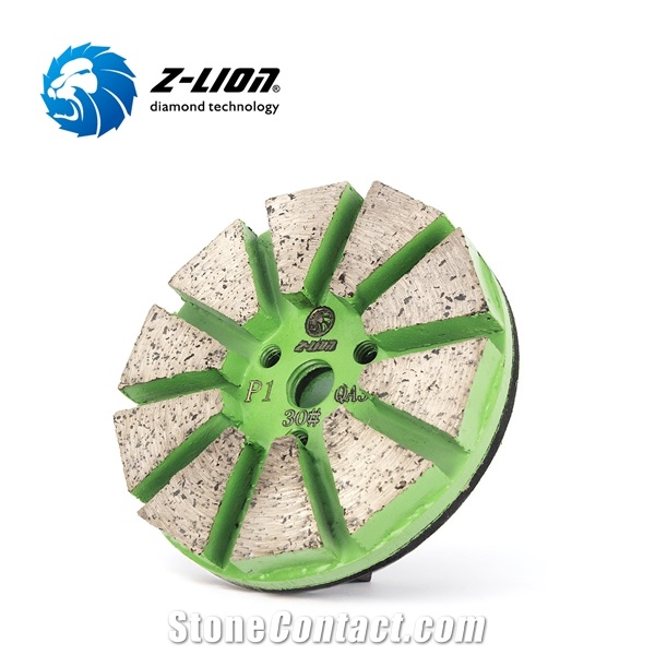 Metal Bond 10 Segment Diamond Grinding Puck