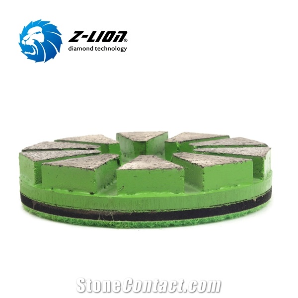 Metal Bond 10 Segment Diamond Grinding Puck
