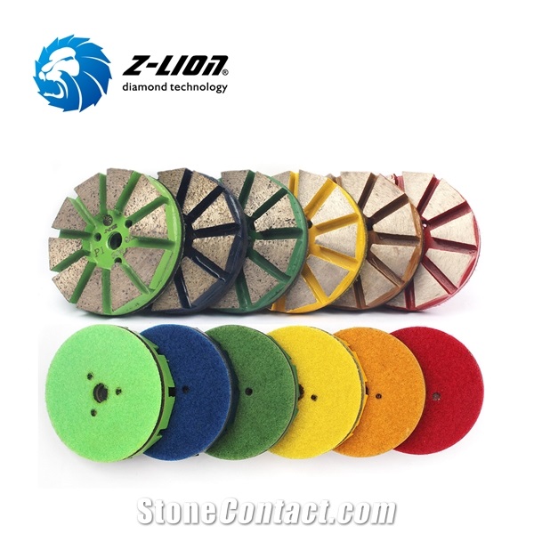 Metal Bond 10 Segment Diamond Grinding Puck
