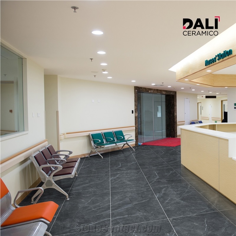 Plupis Grey Polished Porcelain Tiles