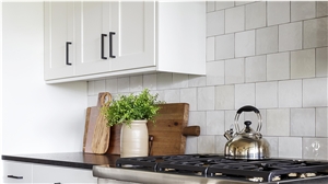 Cloe White Glossy 5X5 Ceramic Tile