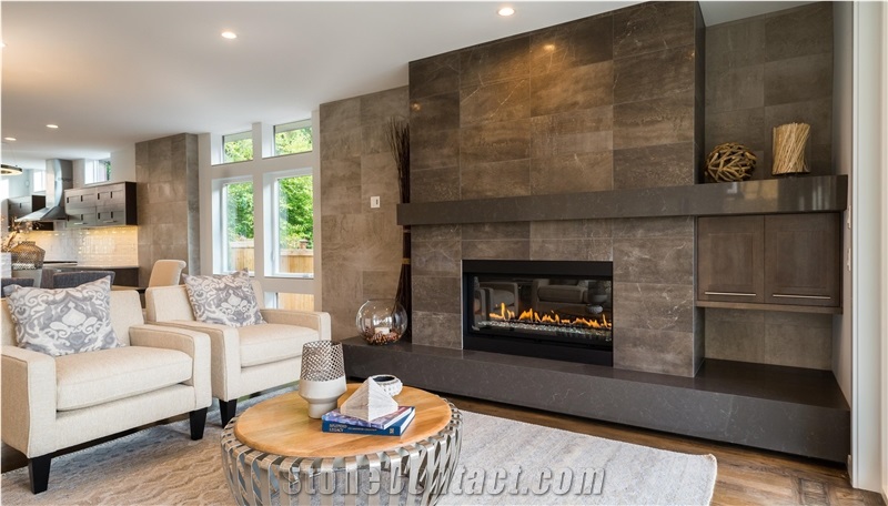 Pental Quartz Classic Cinza 120X56 3Cm Polished Quartz Slabs
