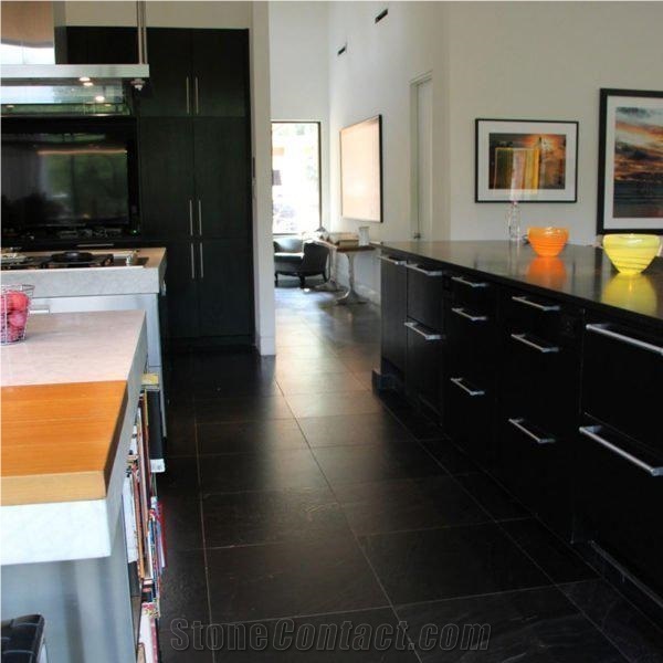 Old Floors Carbon Gold Quartzite Tile 16X24 Historical