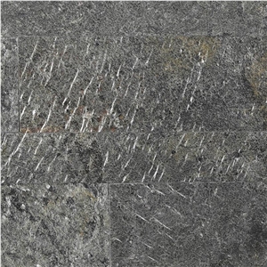 Slimline Peel And Stick Damascus Green Quartzite Panel 6X24